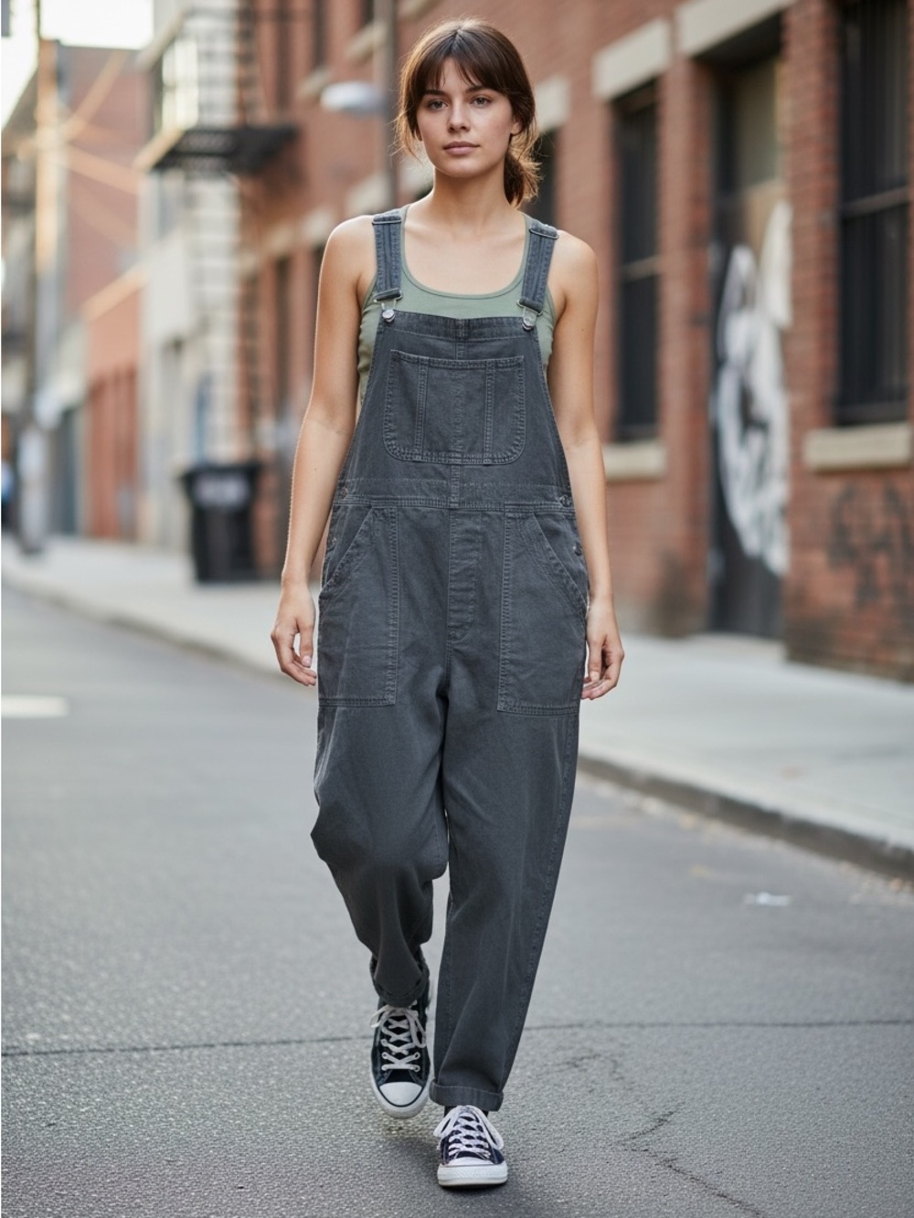 Women's Black Denim Overalls - Relaxed Fit size XL 
🚨🚨🚨SPECIAL TODAY ONLY $10